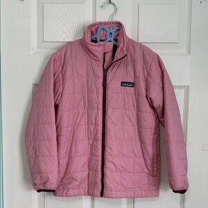 Patagonia Kids Light Pink/Rose Puffer Jacket